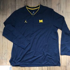Michigan Quarterzip pullover
